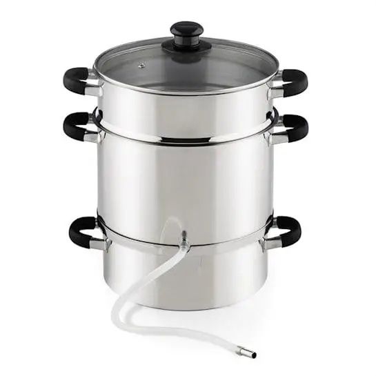 Парова соковичавниця Klarstein Applebee електрична 1500 Вт  З Німеччин