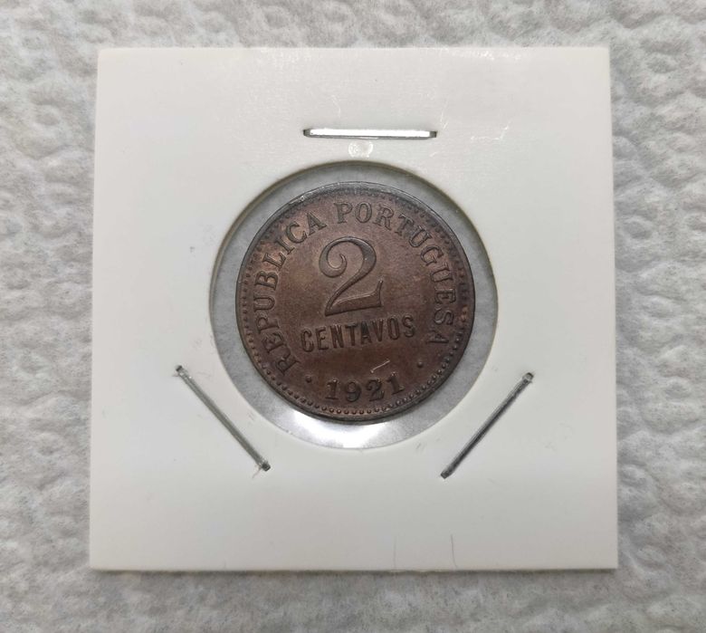 Moeda 2 Centavos - 1921 - Bela