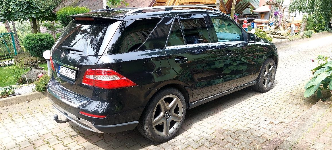 Mercedes ML350,W166,3.5V6,272ps,uszkodzony silnik motor