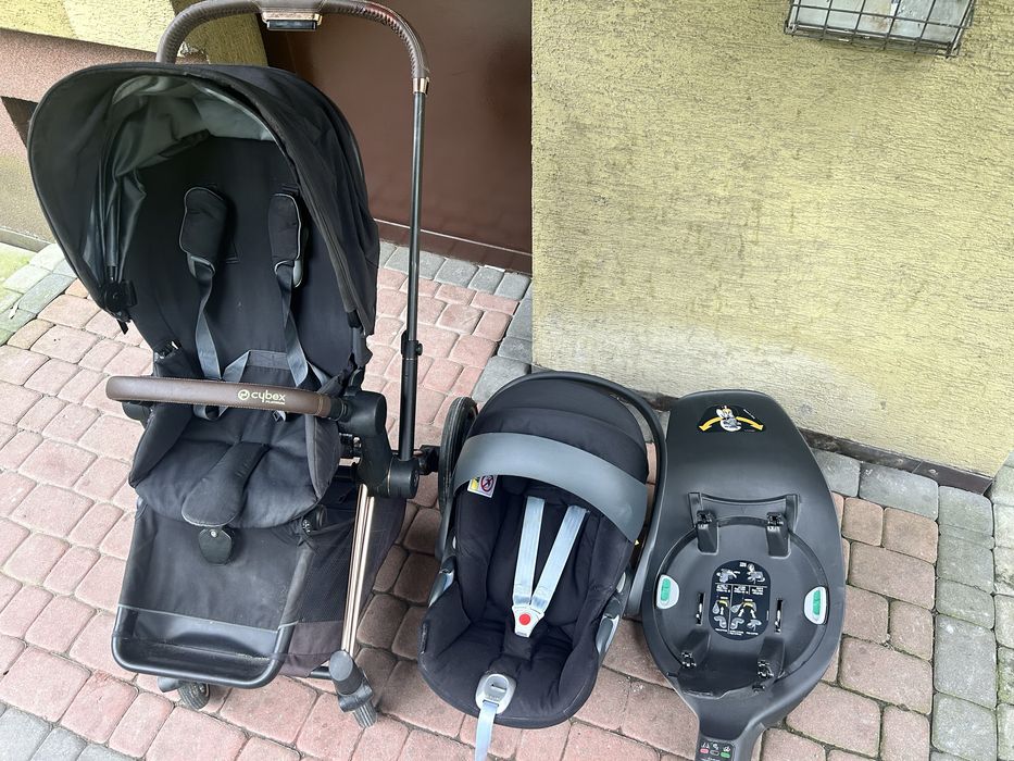 Wózek spacerówka Cybex priam 2.0 3w1 Rosegold