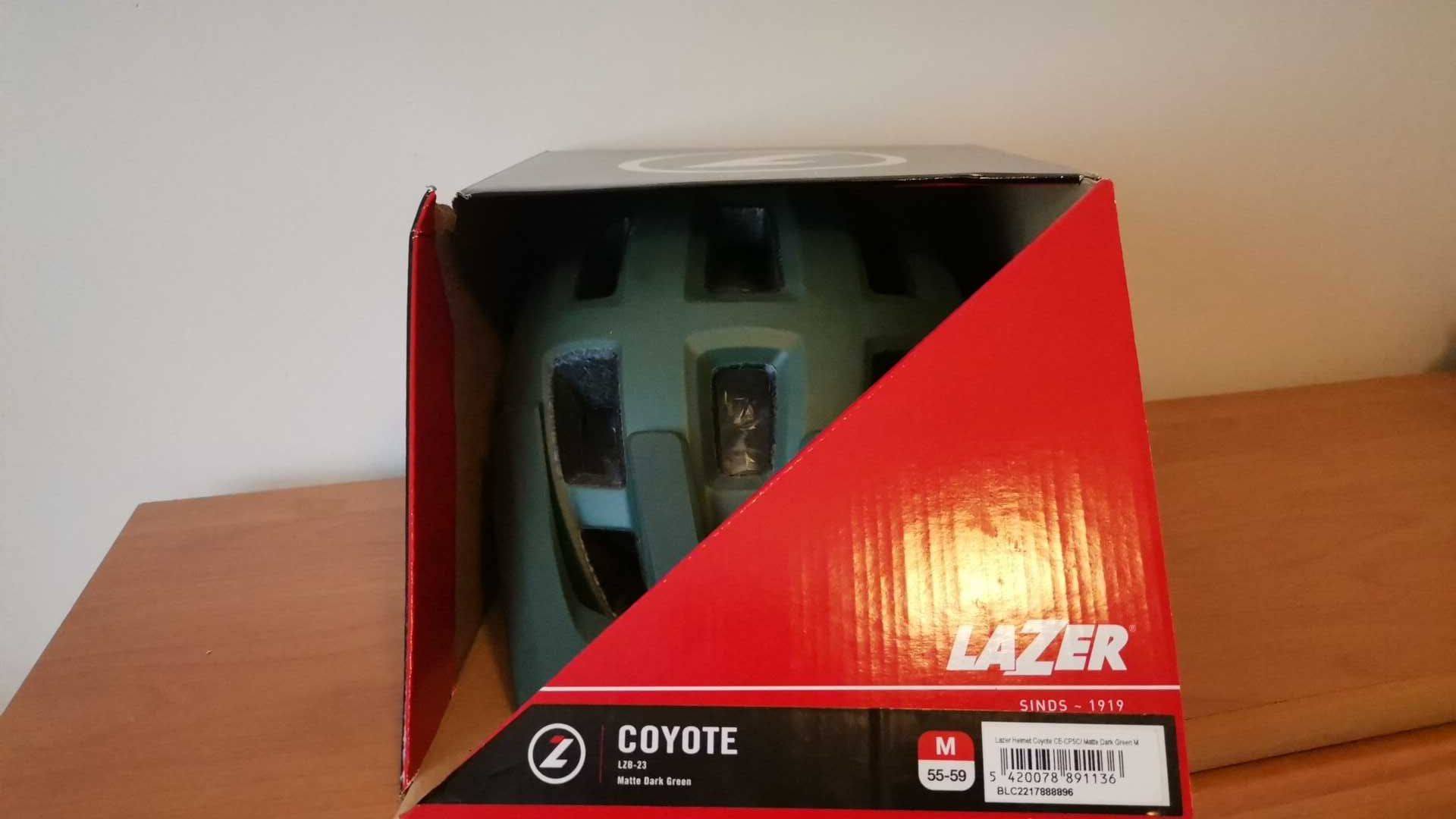 Kask lazer coyote