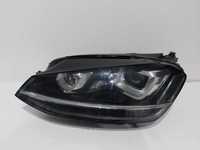 Volkswagen Golf VII 7 12-17 Lampa reflektor lewy BI-Xenon 11PIN EU