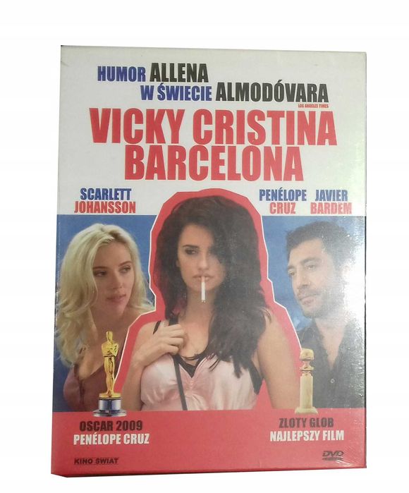 Vicky Cristina Barcelona DVD (Nowy w folii)