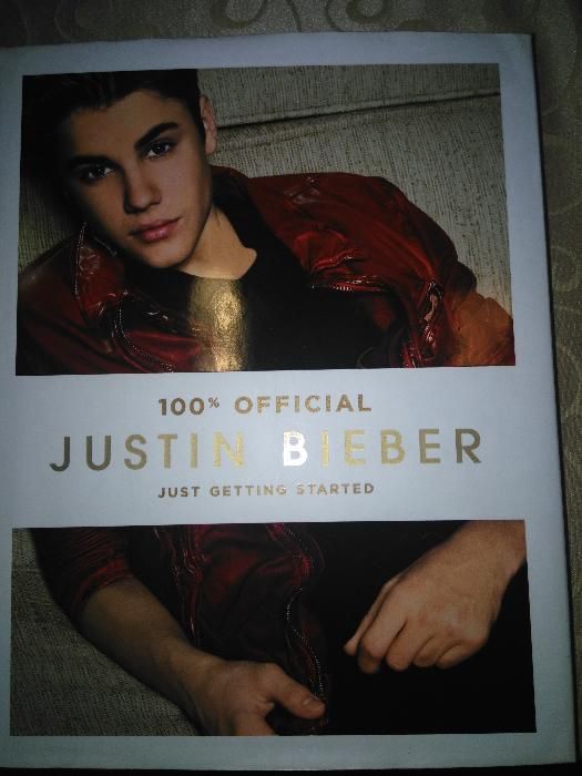 Justin bieber livro oficial exclusivo