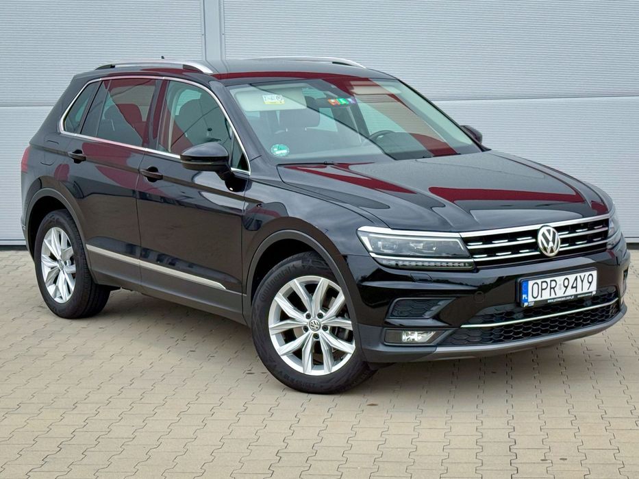 Volkswagen Tiguan DSG 4Motion Highline Tiguan Top LeD Bezwypadkowy Zadbany i Serwisowany