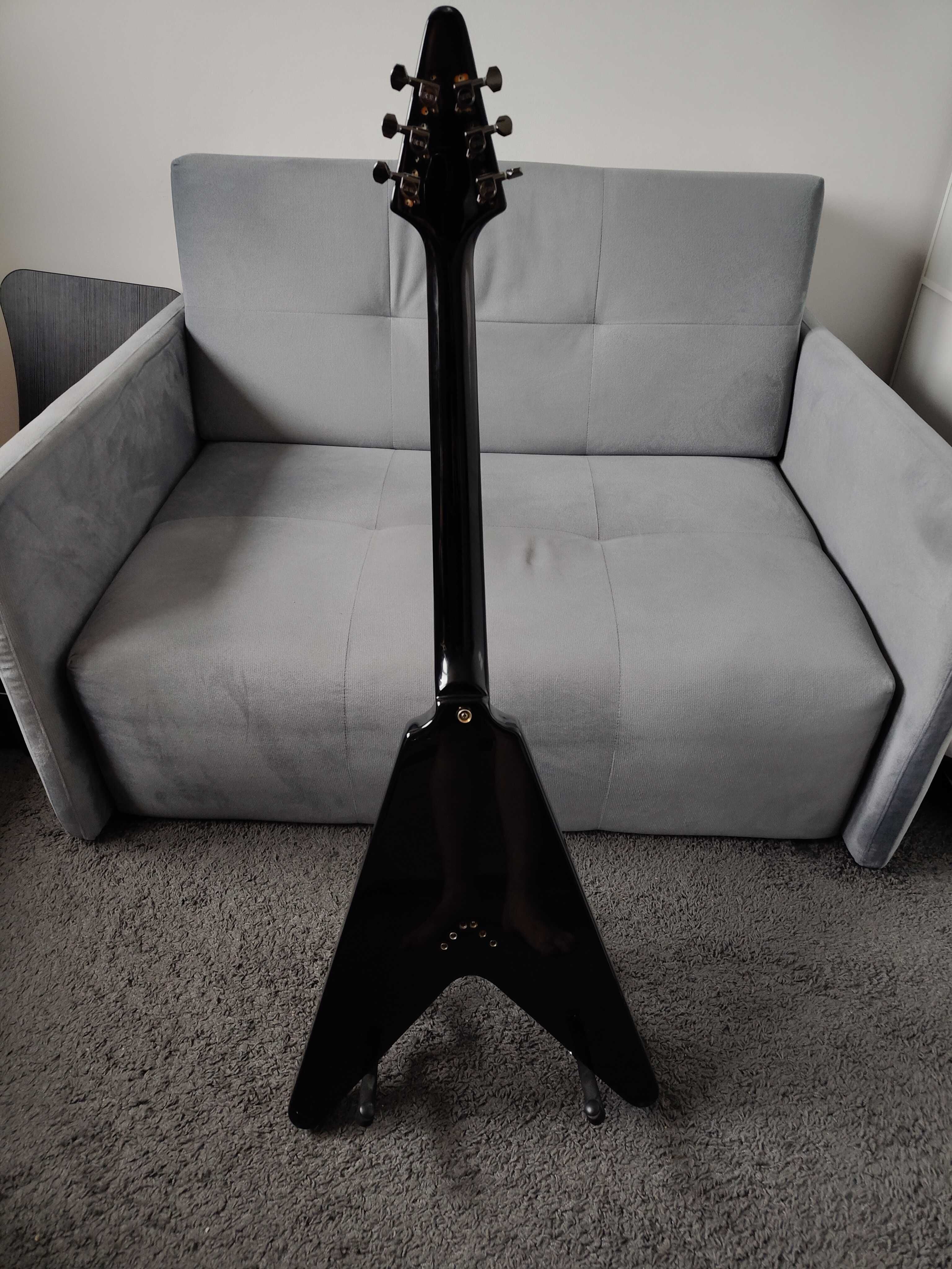 Vintage VV60 Flying V gitara elektryczna