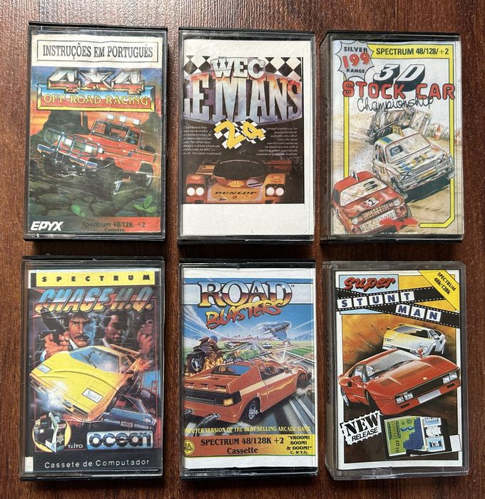 Lote de 114 jogos ZX Spectrum