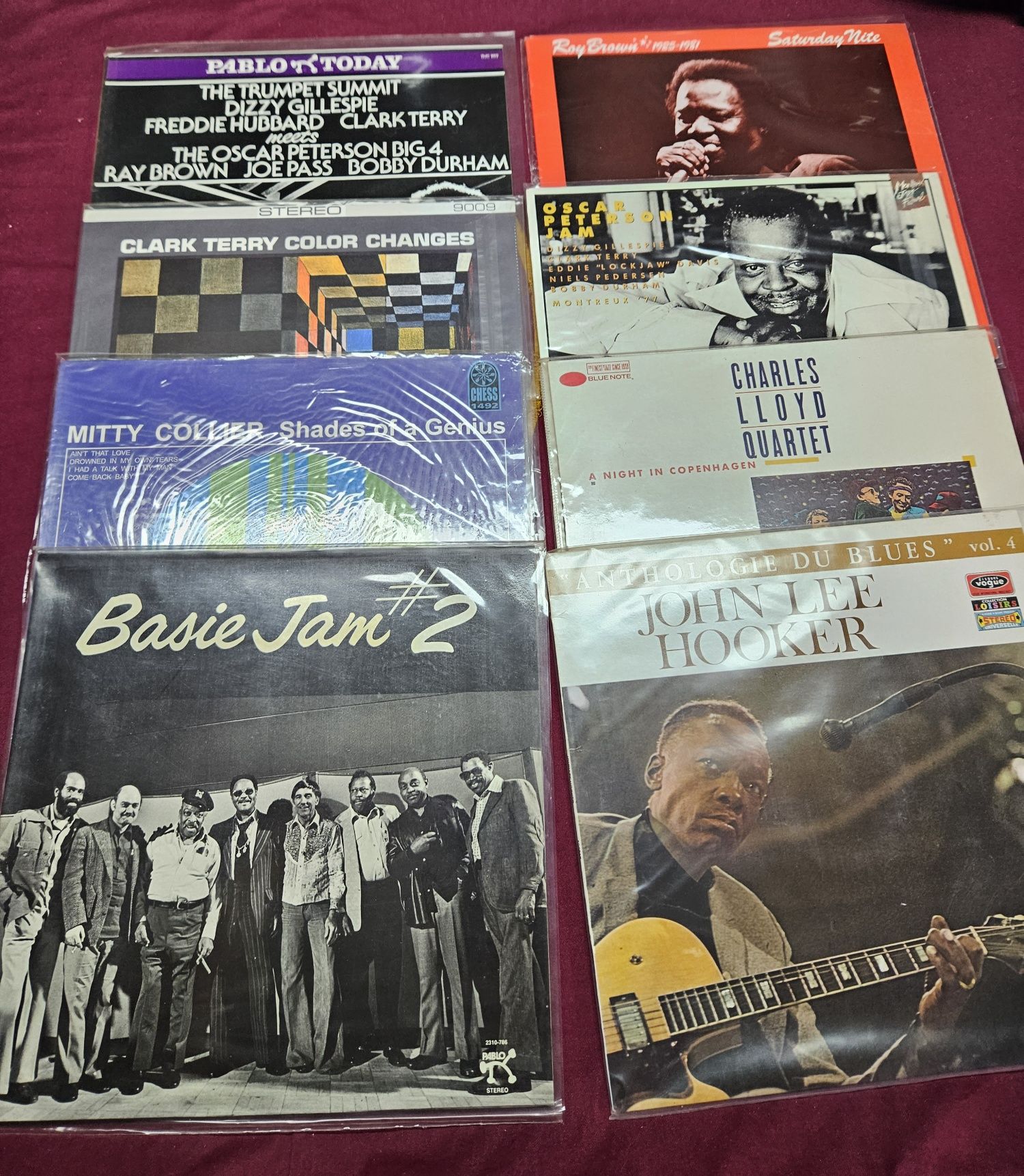 LP's - Jazz & Blues (conjunto de 8)