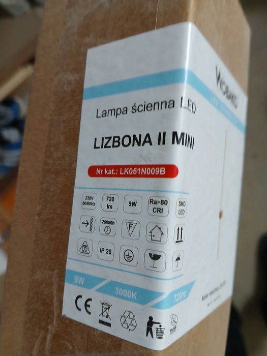 Kinkiety do wewnątrz