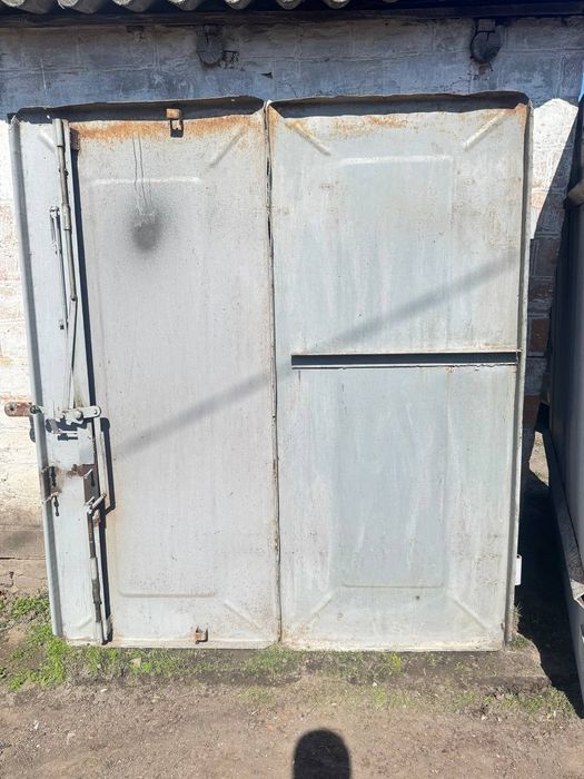 Гараж разобранный