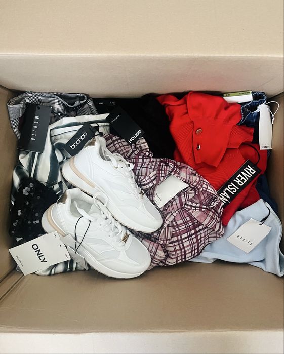 Pakiet ubrań 10sztuk nowe Reserved Mohito Boohoo Cropp S/M