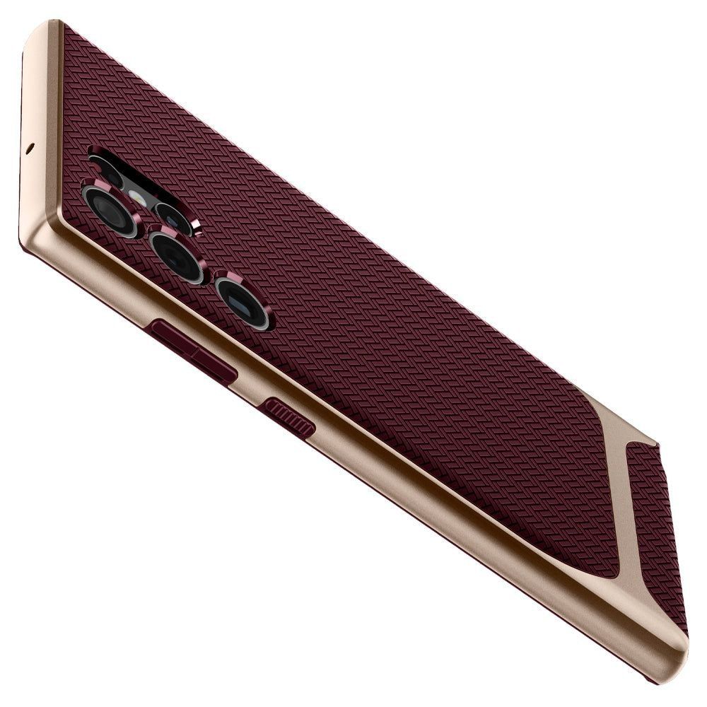 Etui Spigen Neo Hybrid Do Galaxy S22 Ultra Burgundy