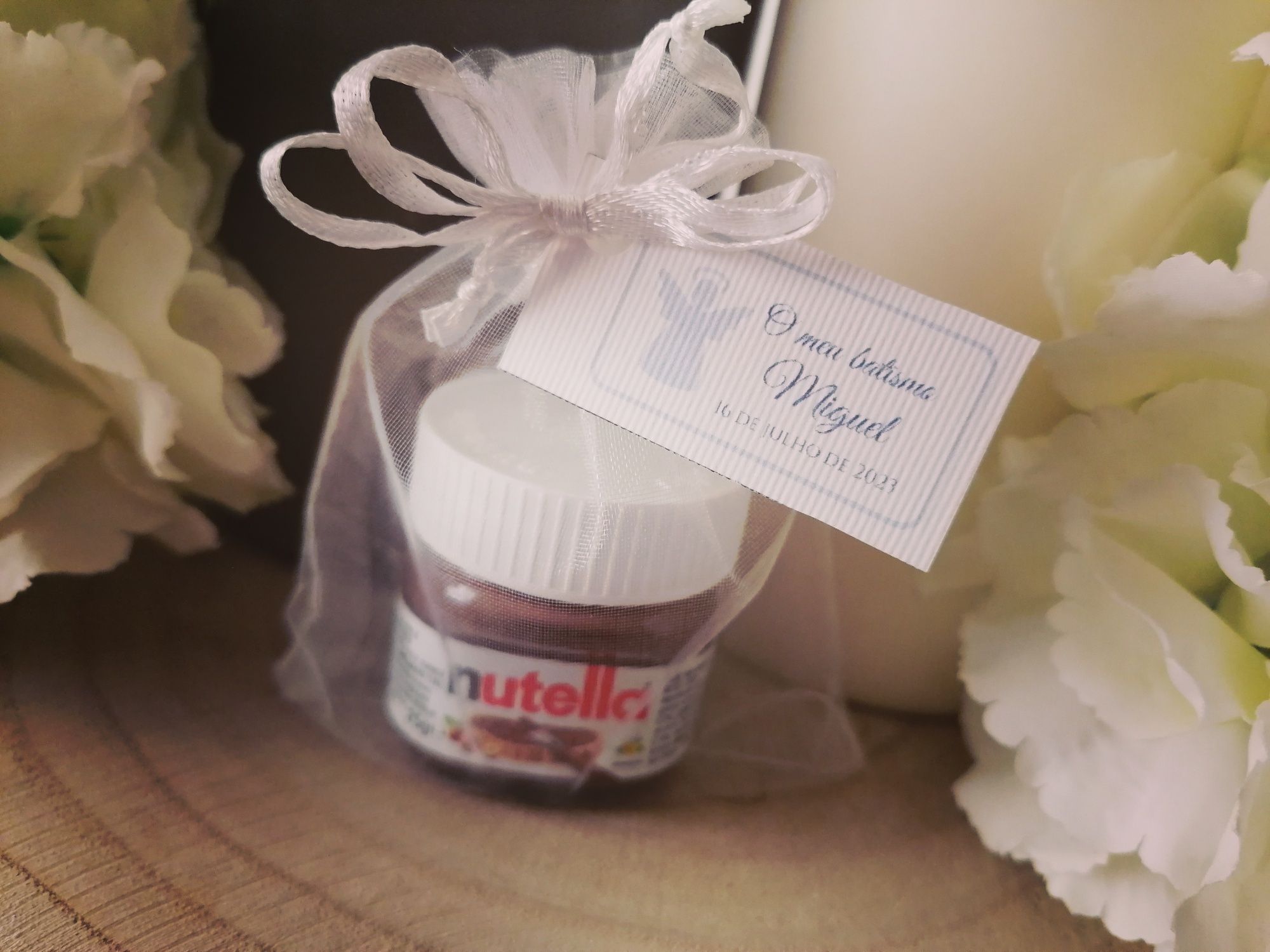 Presentes e Lembranças Personalizadas - Mini Nutellas Encantadoras!