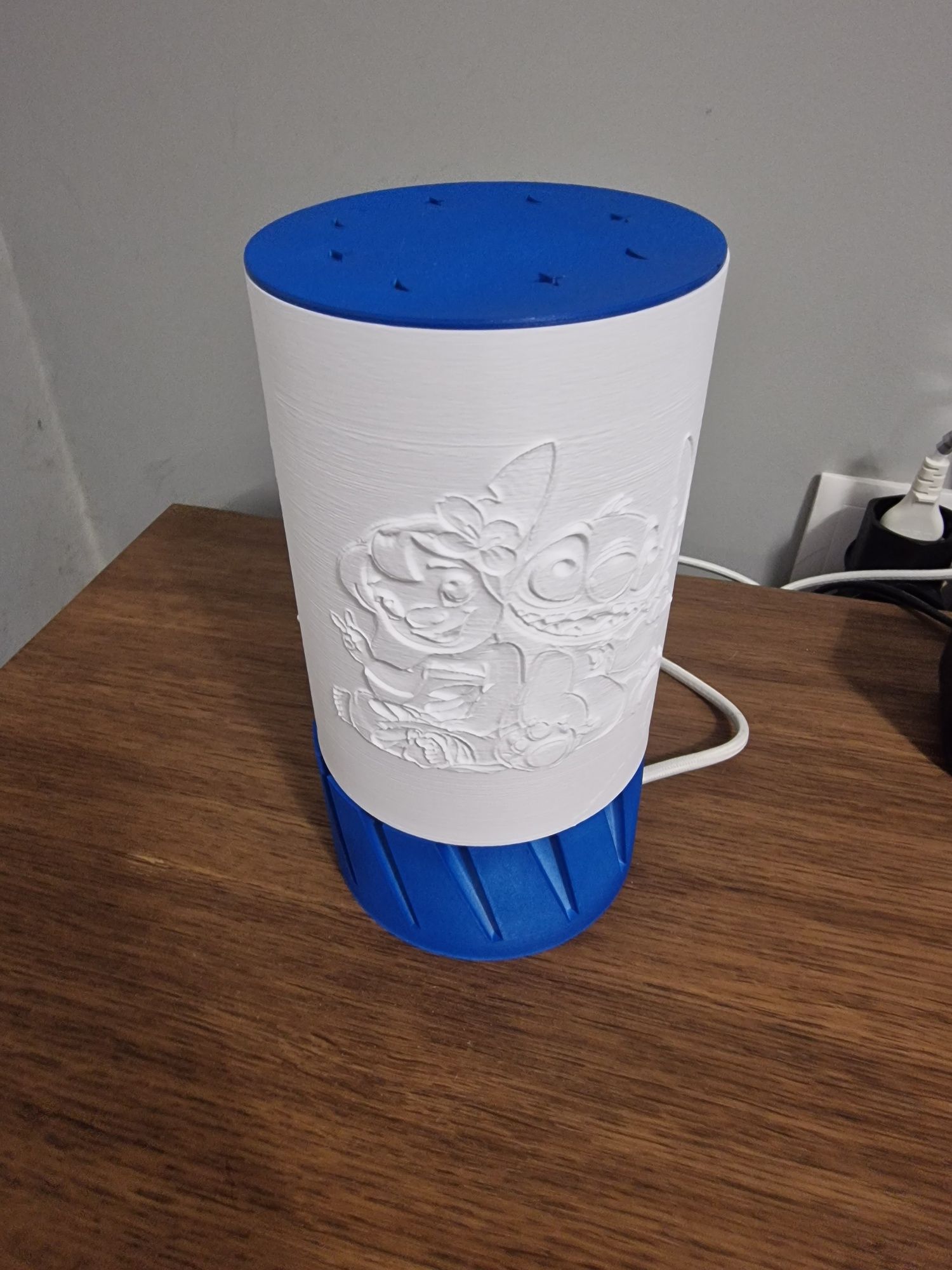 Lithophane / Candeeiro lilo e stitch