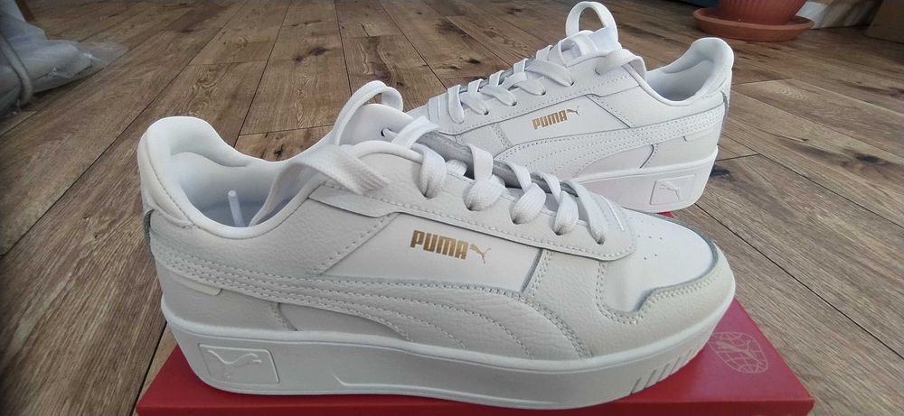 Sneakersy buty Puma r.39 damskie białe