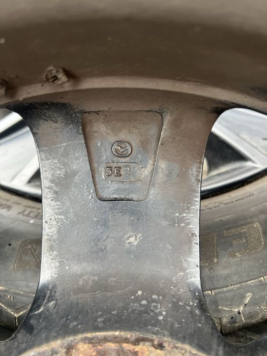 Шини 205 55 16 Dunlop/General + Диски Mazda оригінал R 16 5x114.3