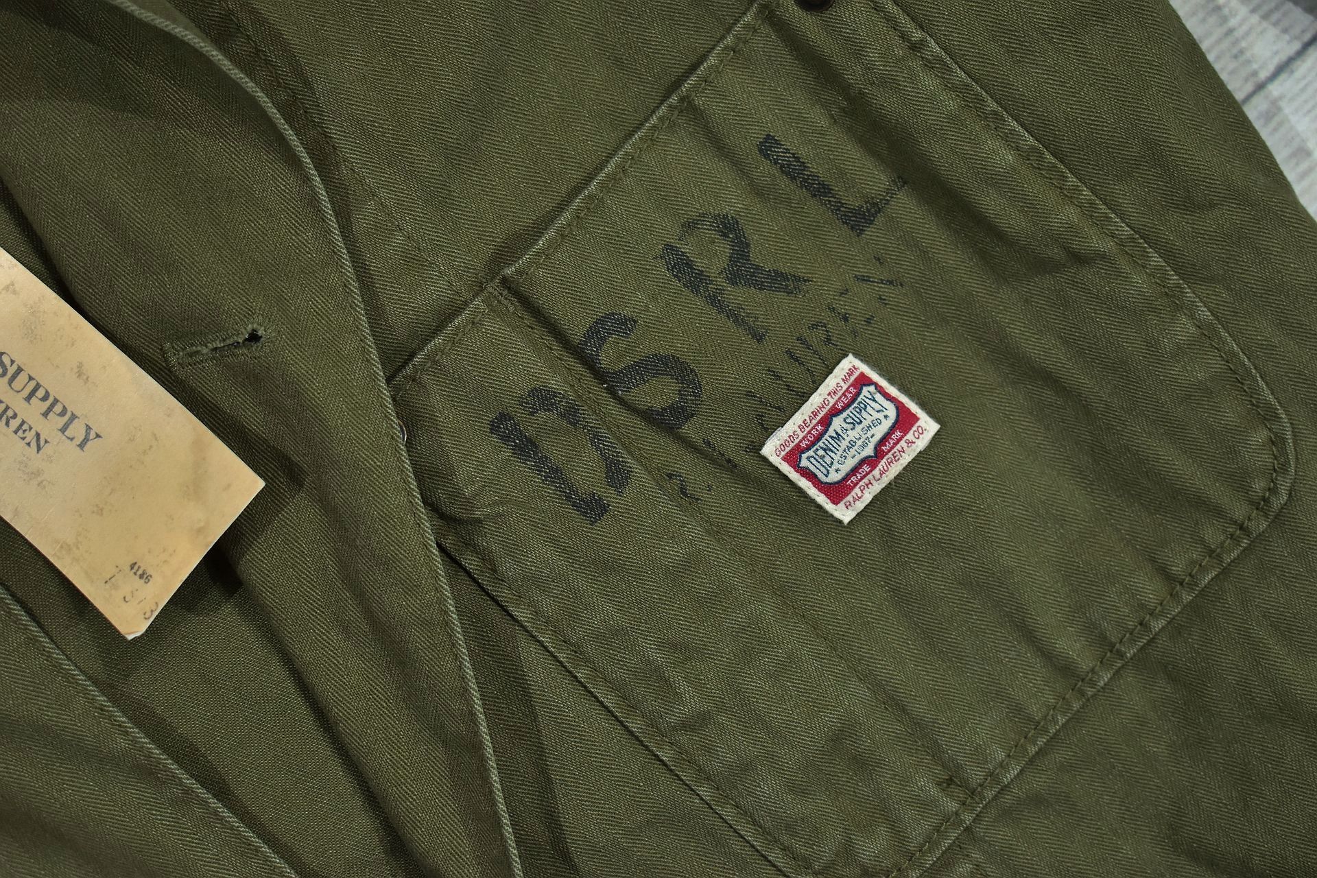 Denim Supply RALPH LAUREN Kurtka Męska Khaki / M