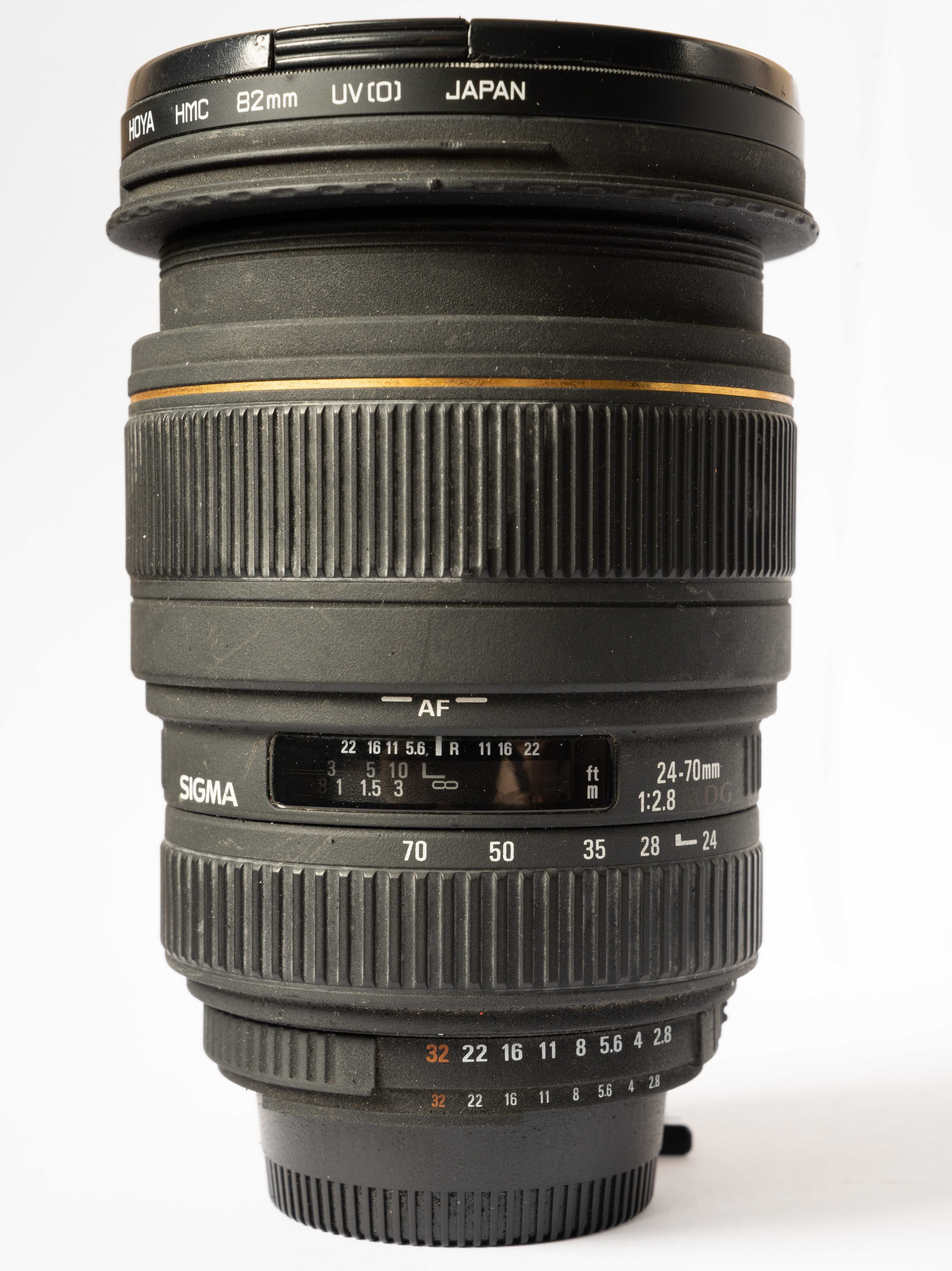 Obiektyw Sigma 24-70 2.8 EX DG Macro do Nikon