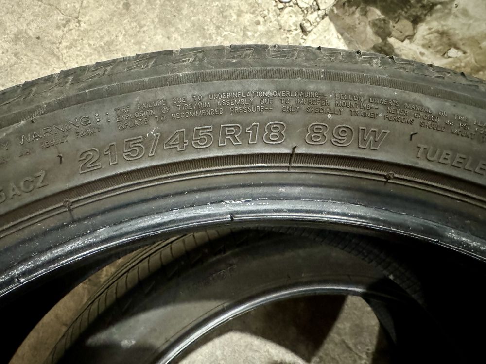 Bridgestone Turanza T005 215/45/18 - 2 SZTUKI 2019 ROK