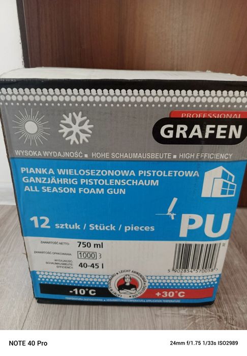 Pianka pistoletowa 12 szt.