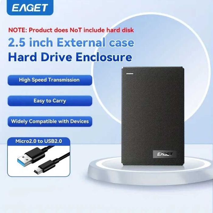 Obudowa / kieszeń na dysk 2,5" Eaget CE10 USB 3.0