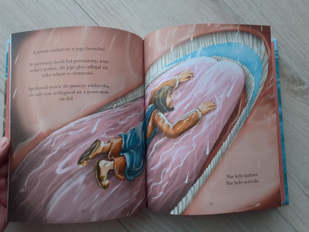 Opowieści biblijne Jonasz i wieloryb