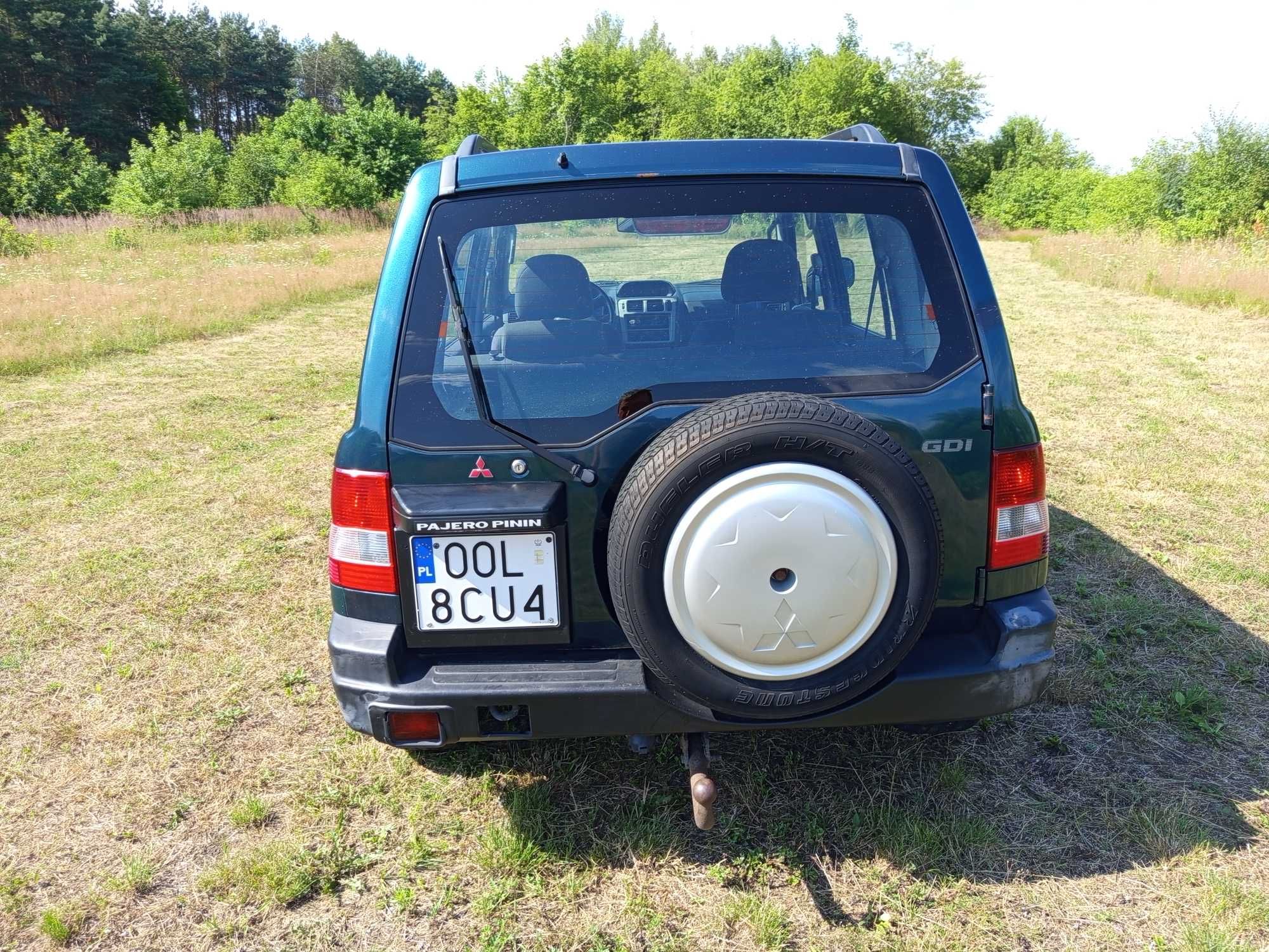 Mitsubishi Pajero Pinin 2.0GDI 4X4 Super Select Reduktor Hak 130tyś KM