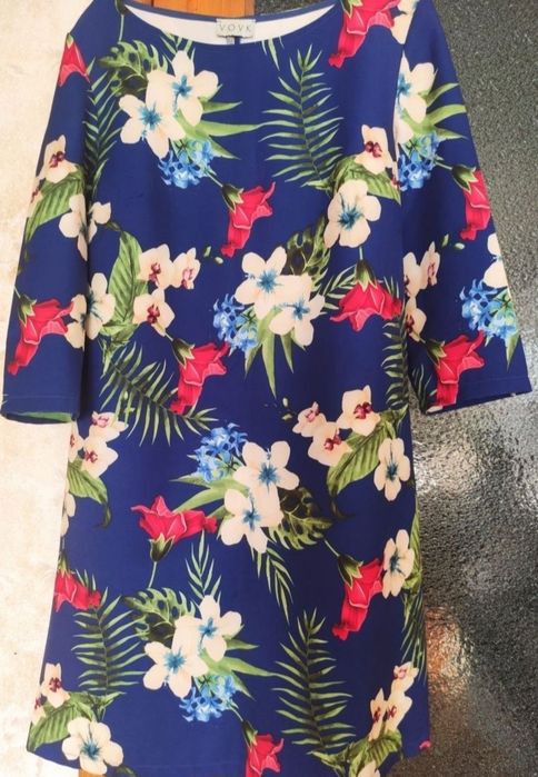VOVK  Сукня  з яскравим квітковим принтом