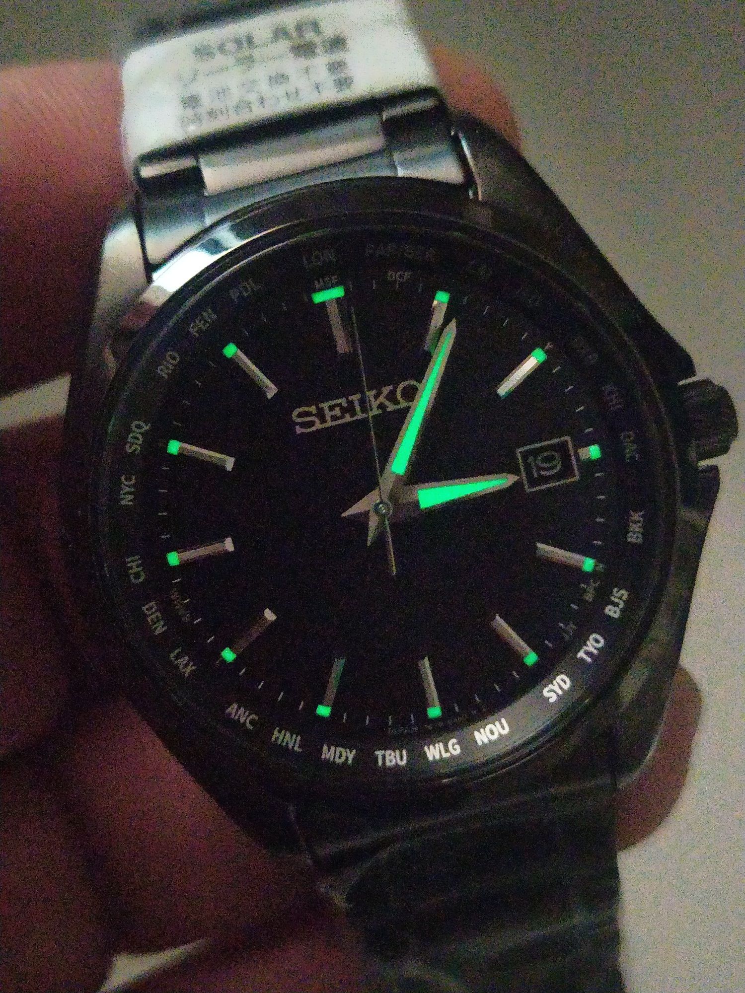 *Novo* Seiko Selection SBTM333 Solar titanium Japan JDM (39,5mm)