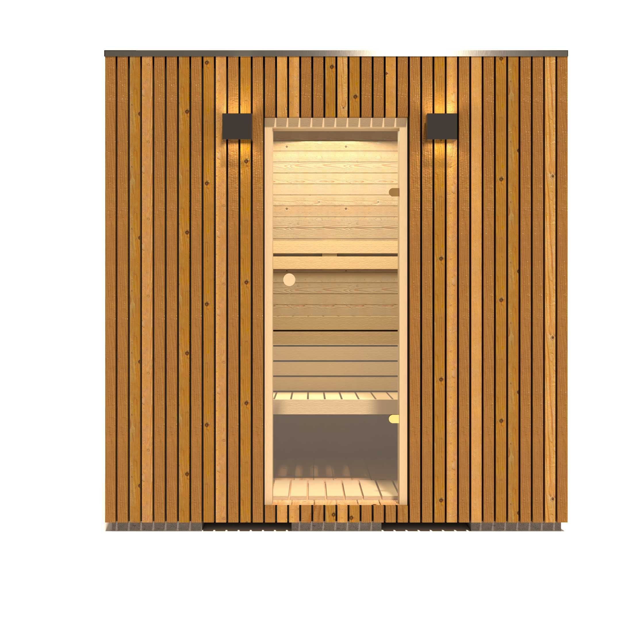 Sauna ogrodowa Olaf 235 cm x 175 cm