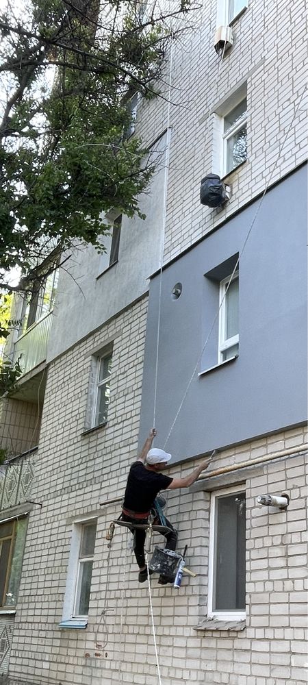 Утеплення.Перекриття балконів.Кровля.Покраска.Монтаж.Висотні роботи.