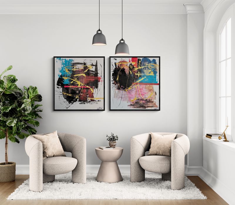 Pintura original artista Paulo Brito