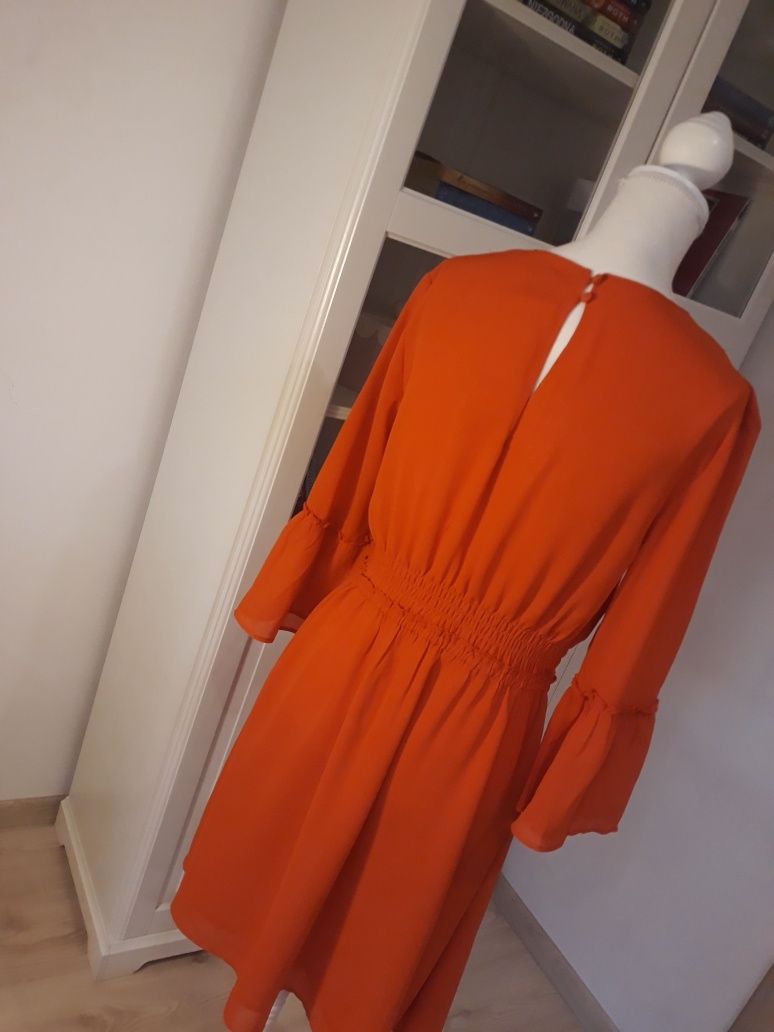 Sukienka pomarańczowa H&M NOWA