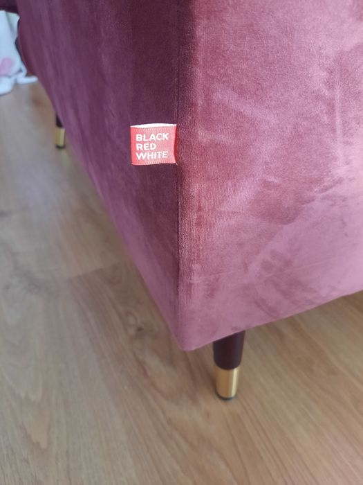 Sofa 3 osobowa lisera brw różowa