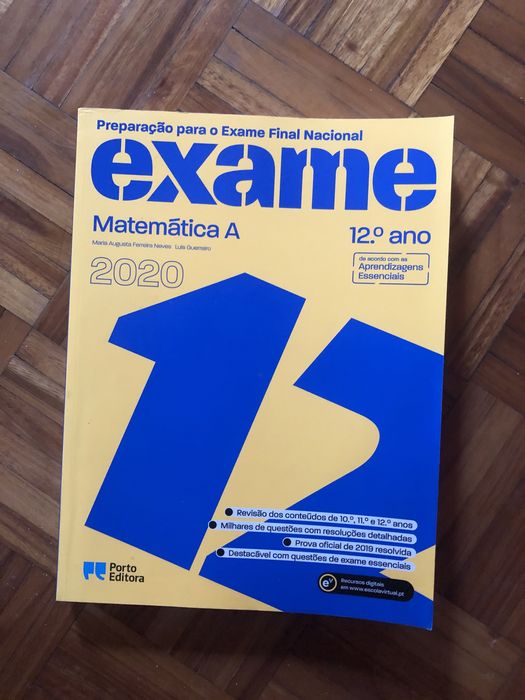 Livro Exame Nacional Matemática A 12.º ano