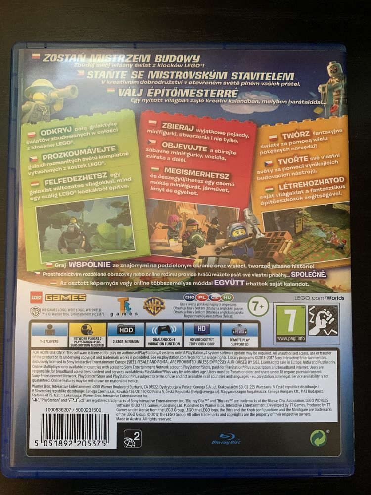 Lego worlds ps4 pl