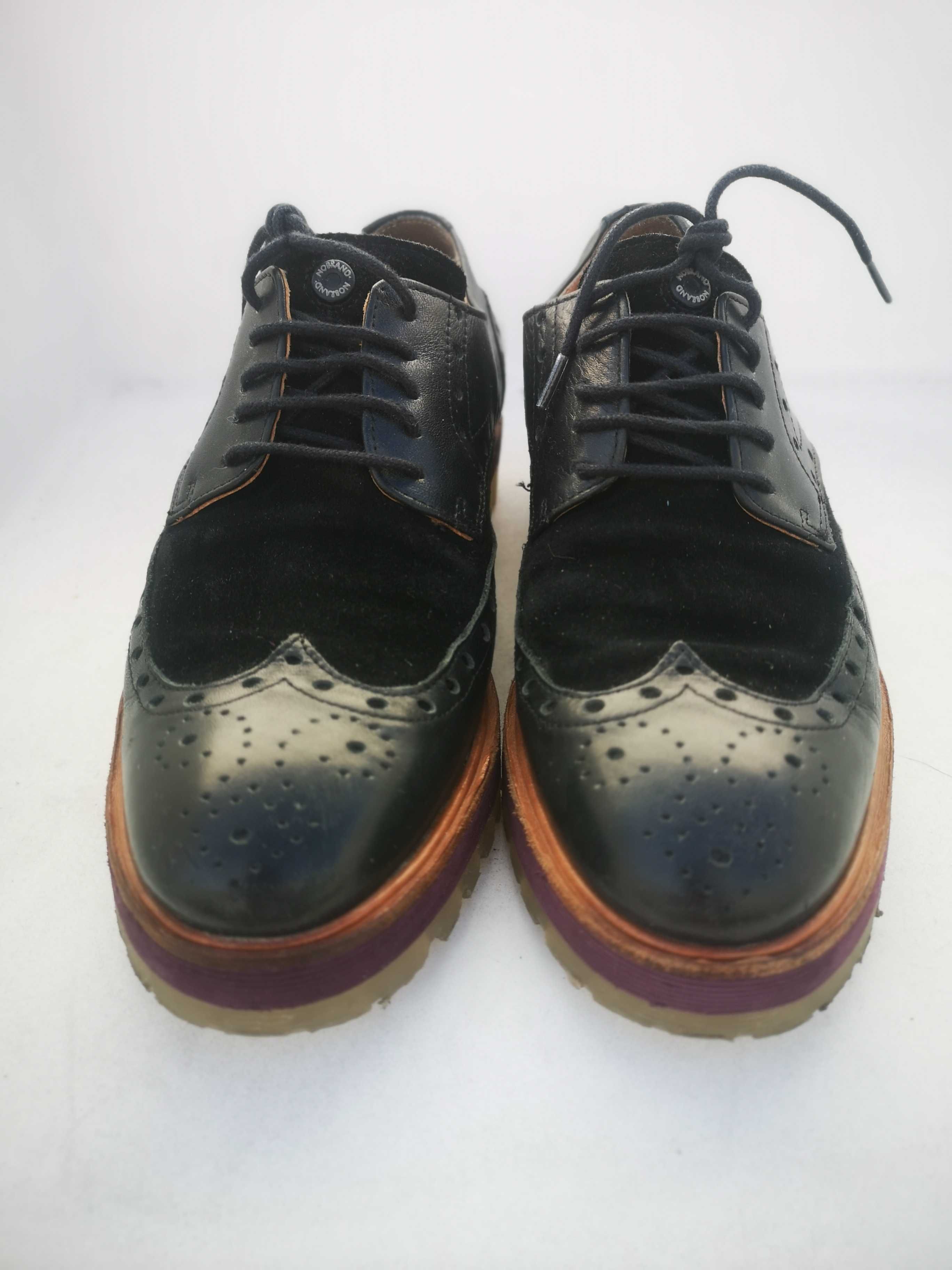 Sapatos Chelsea Oxford preto nobrand