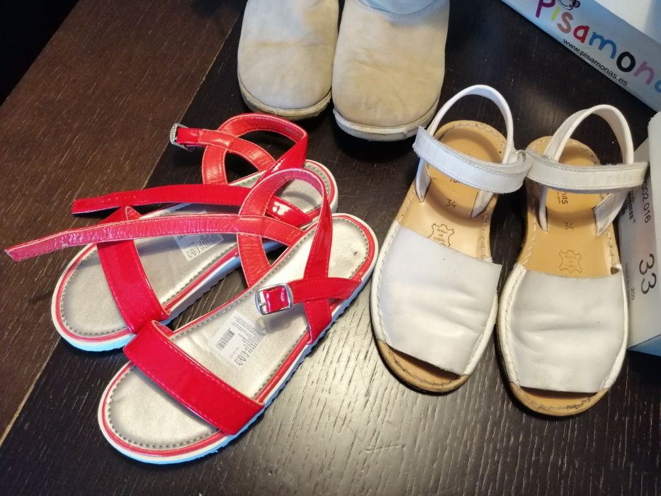 Lote calçado menina (tamanhos 32 a 34)