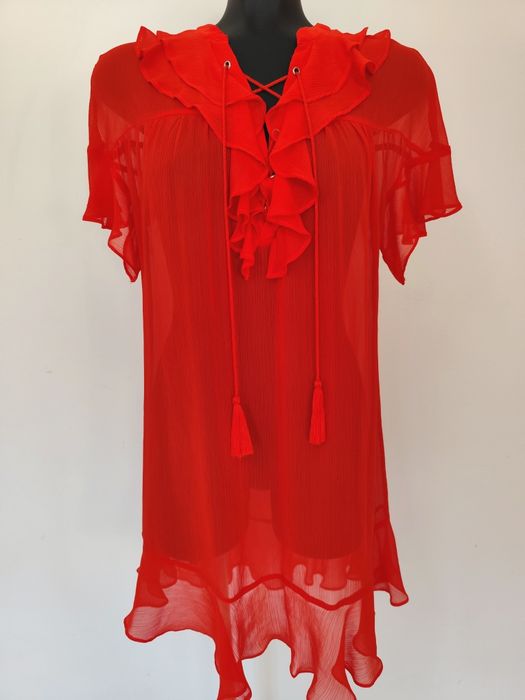 Red Summer Dress - Endless Rose (Tam. S)