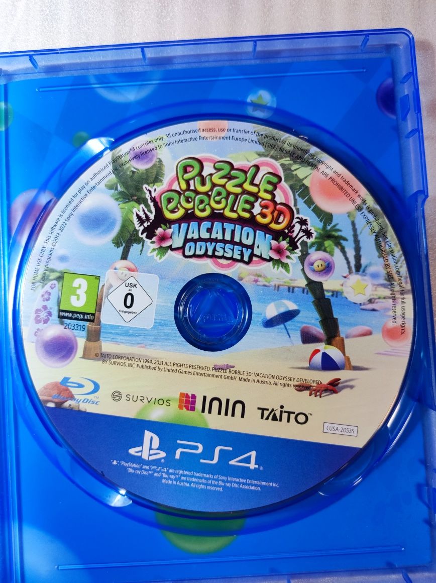 Puzzle Bobble 3D Vacation Odyssey | Gra PS4