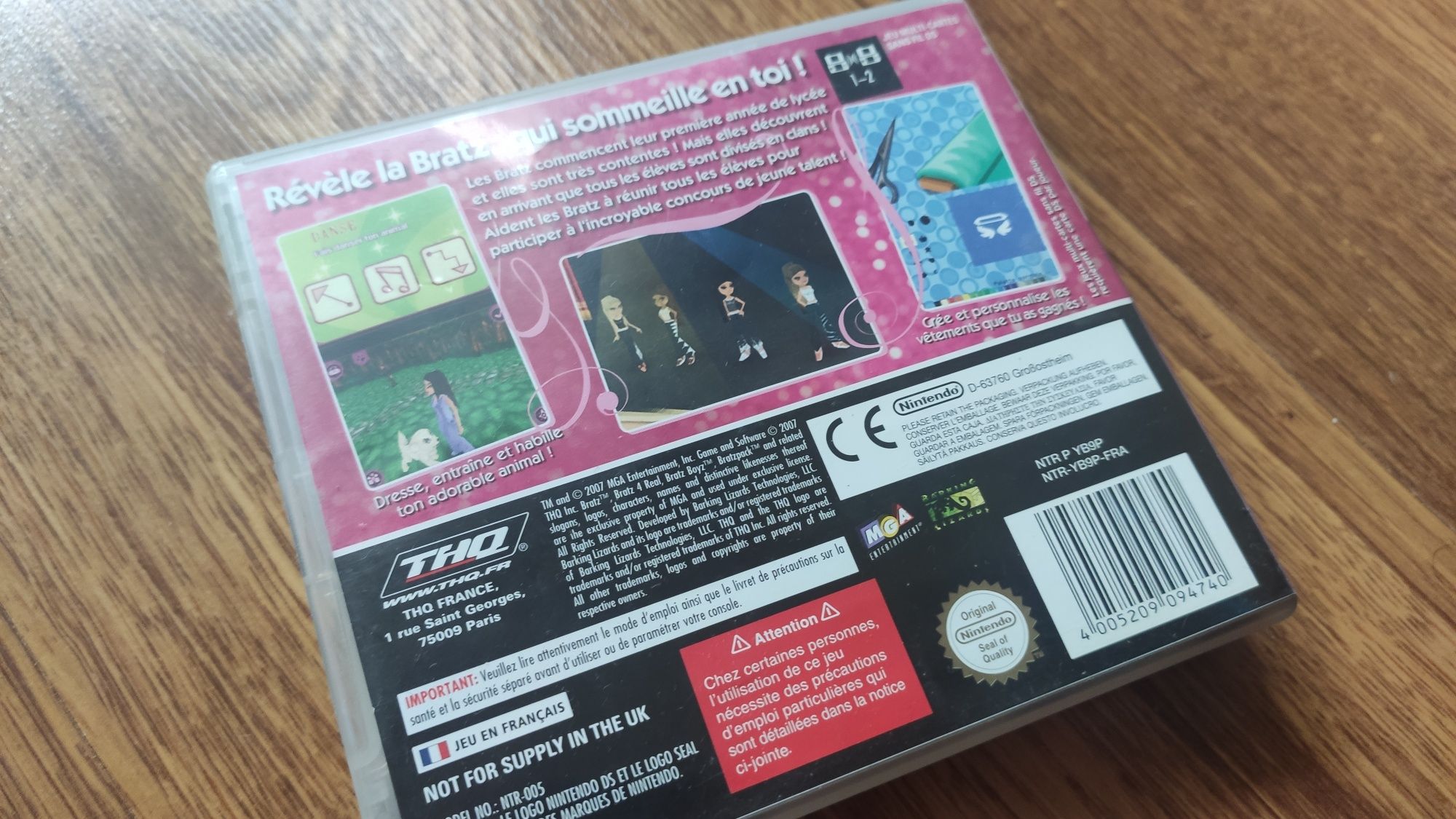 Gra Nintendo DS Dsi Bratz  the movie
