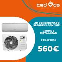 AR CONDICIONADO 9000, 12000 e 18000 BTU's