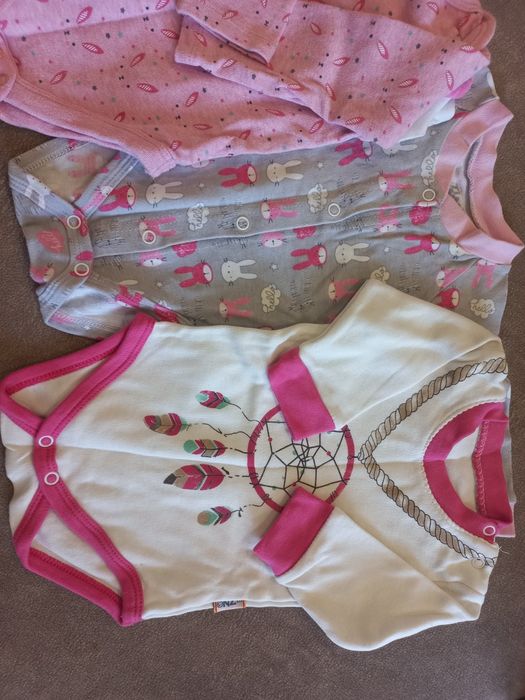 Пакет Одягу новонародженим бодіки штани кофти