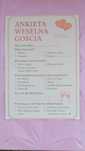 Ankieta weselna format A4