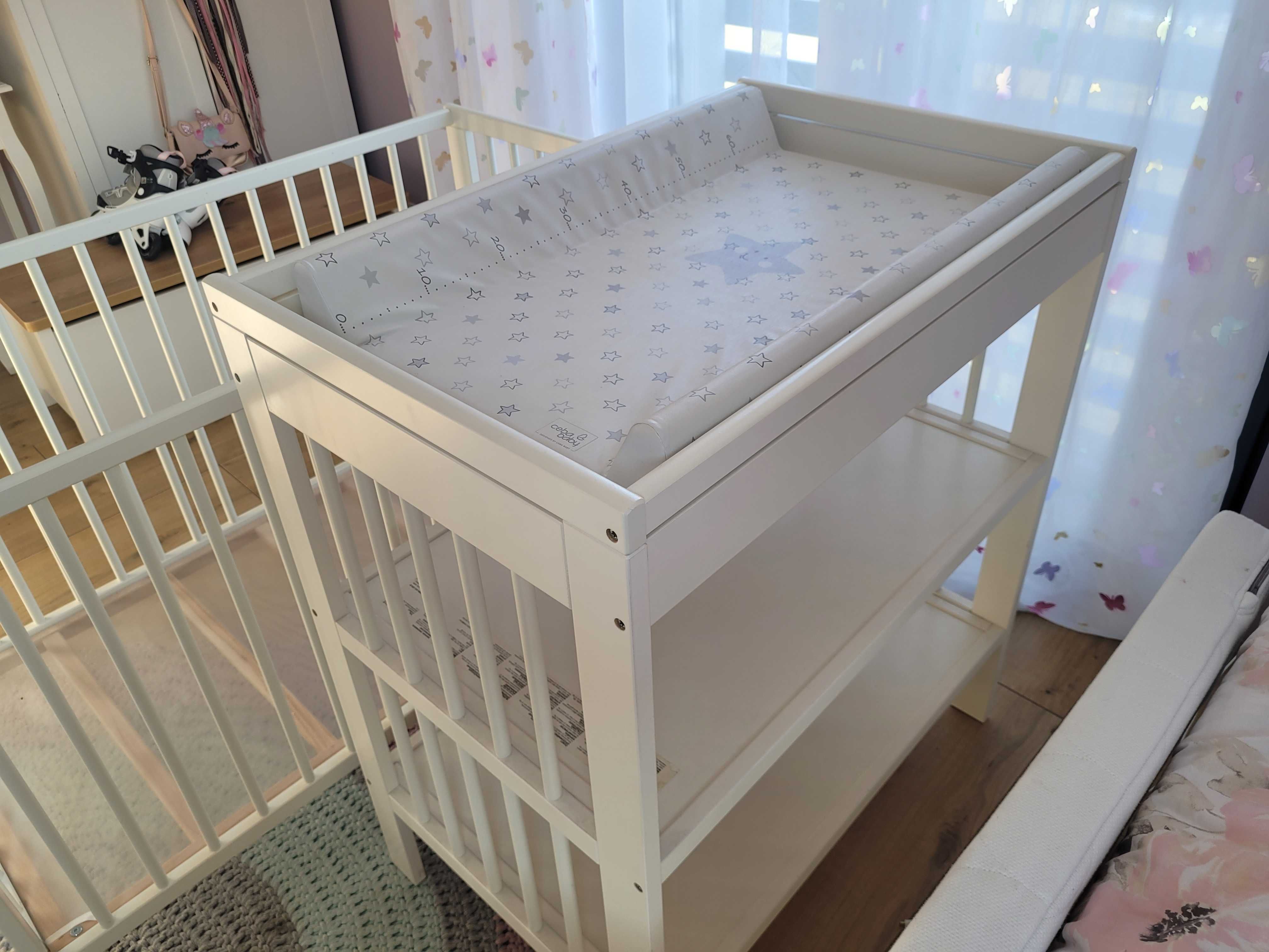 Łóżeczko plus przewijak GULlIVER IKEA