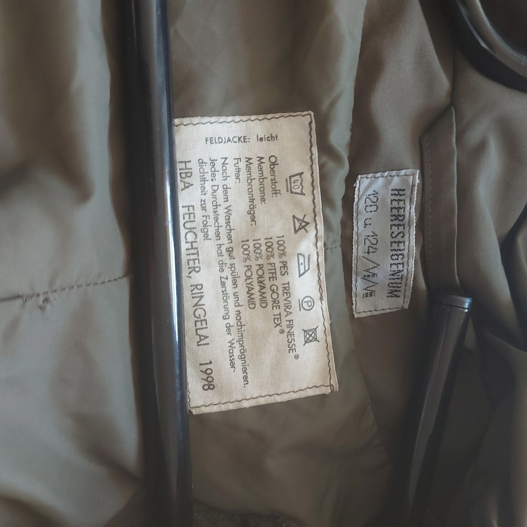 Kurtka Austriacka wojskowa goretex XXL/3XL