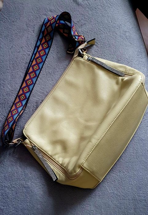 Torebka damska żółta