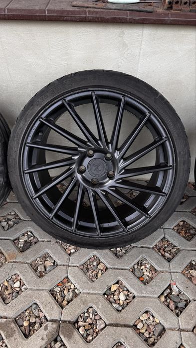 Pilnie sprzedam Alufelgi 19 5x112 Keskin kt17 et45 8,5j opony 235x35