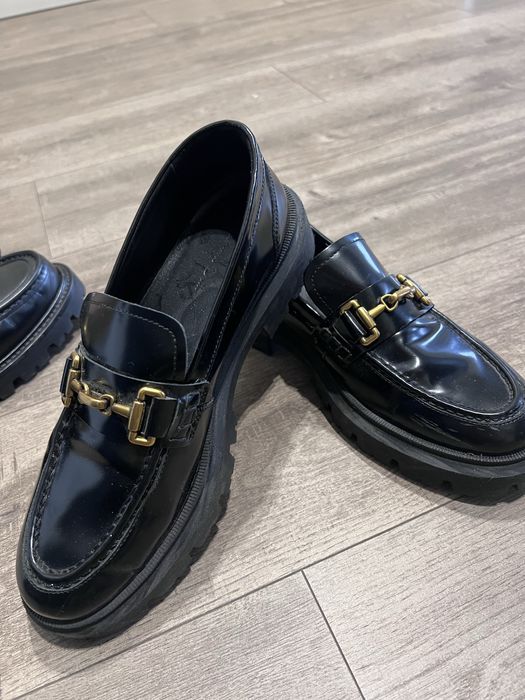 Лофери massimo dutti в стилі celine, розмір 38