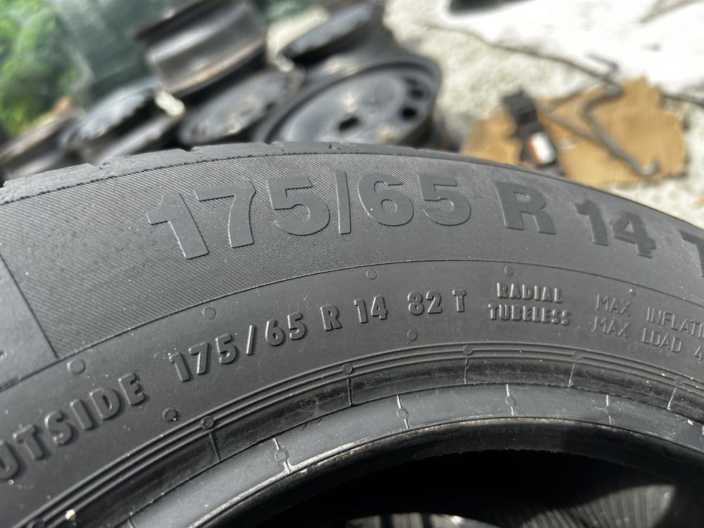 Шини Літо пара Контіненталь 175/65r14 як нові